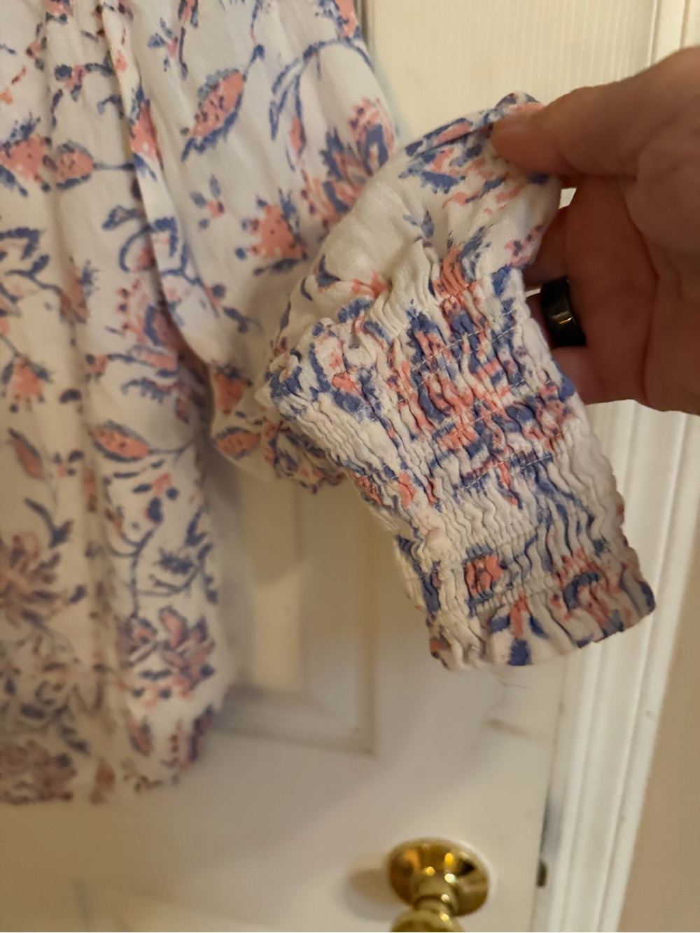 Lucky Brand Floral Boho Vibe Blouse - Picture 5 of 6